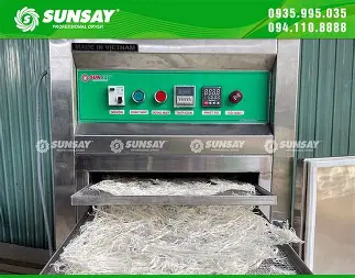 Tối ưu hóa quá trình sấy khô bún với máy sấy công nghệ sấy lạnh